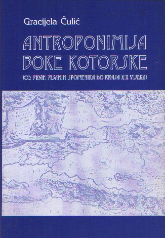Антропонимија Боке Которске